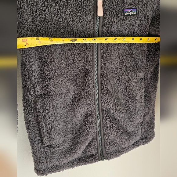 Patagonia Girls Fleece hoodie full zipper pullover Jaquet size 7/8 - Picture 12 of 14